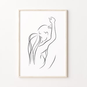Küssendes Paar Print, Umarmung Linie Kunst, verliebtes Paar Wandkunst, Minimalistisches Paar Poster, Schlafzimmer Romantisches Kunstwerk
