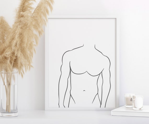 Featured image of post Male Outline Drawing