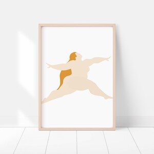 Body Positive Print, Minimalist Feminist Art, Naked Woman Print