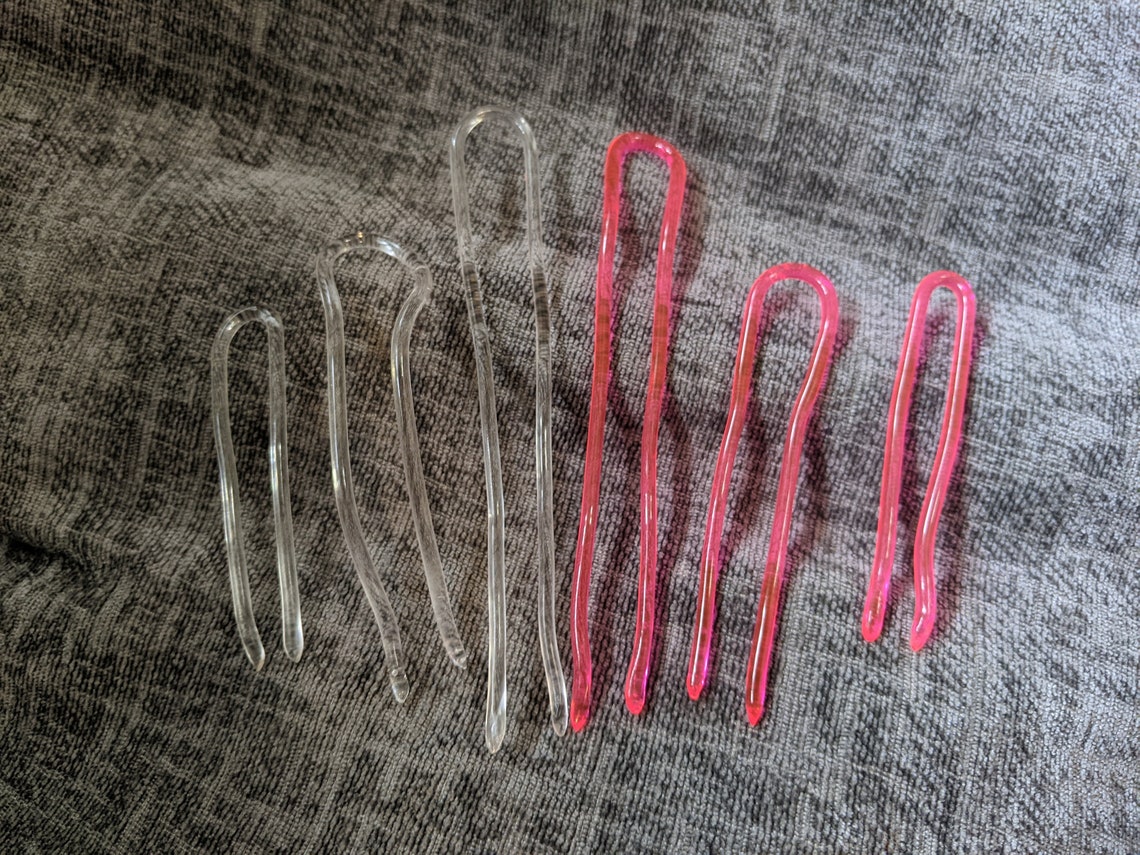 Hair Pin Hair accessories Plastic hair Pin Light weight Etsy