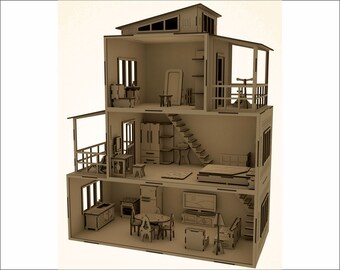 dollhouse blueprints woodworking plans