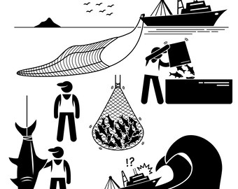 Download Fishing Net Svg Etsy