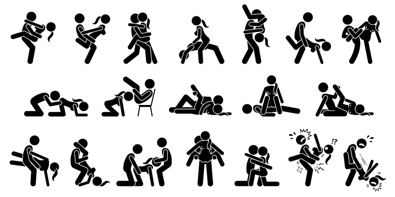 Sex position icon photo picture