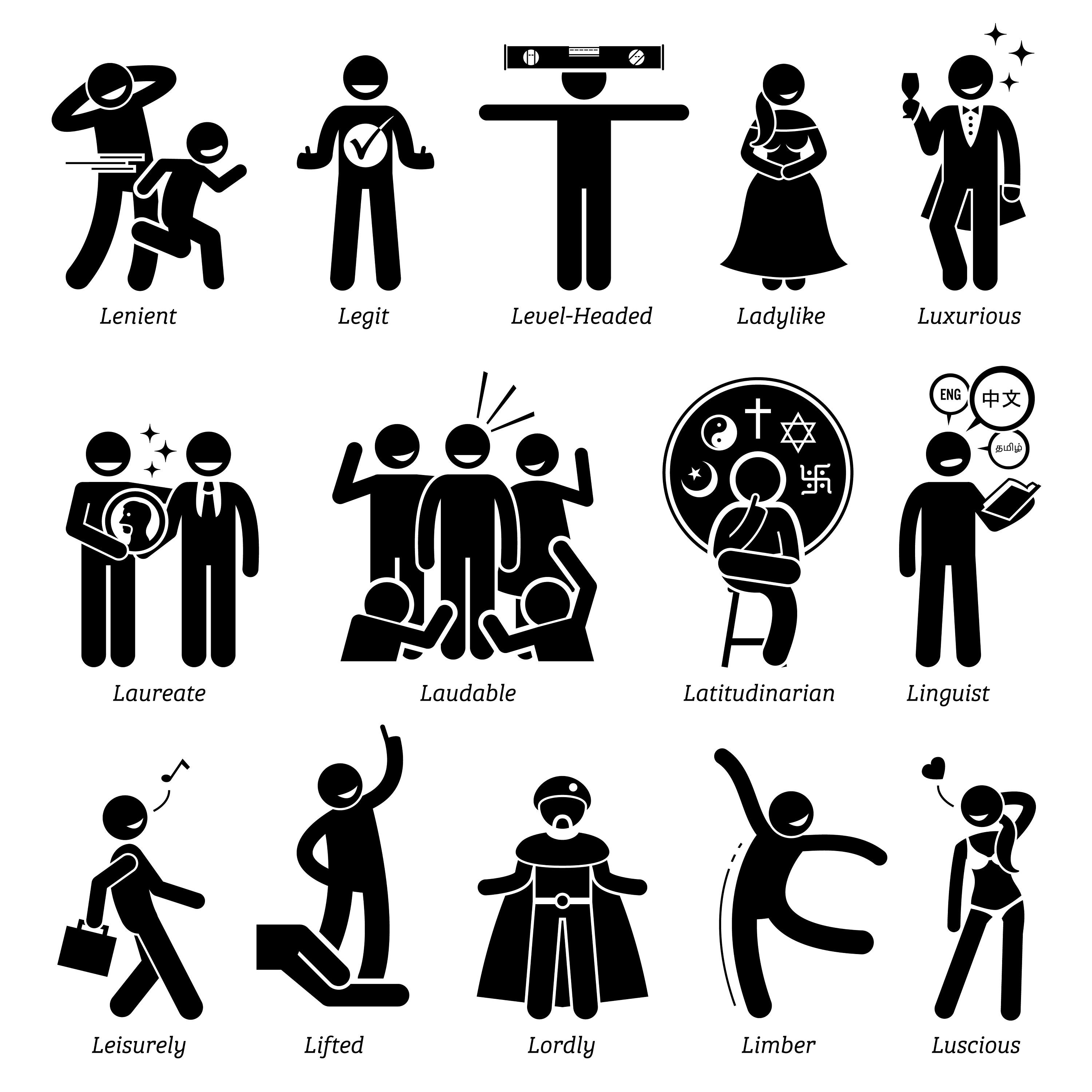 Alphabet L Personality Personalities Attitude Behavior Etsy