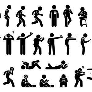 Uomo che tiene portando Smart Cell Cellulare Smartphone Posizione Posizioni stabiliscono posa Sutaglio Selfie Talk Instant Scarica Icone PNG SVG Vector