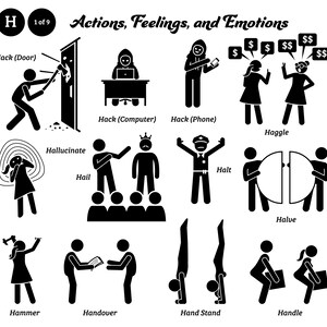 Streckgubbar Man Människor Streckgubbe Silhuett Handlingsverb H Vektor SVG PNG EPS Clipart Clip Arts Svart Piktogram Tecken Symbol Grafik Ikoner