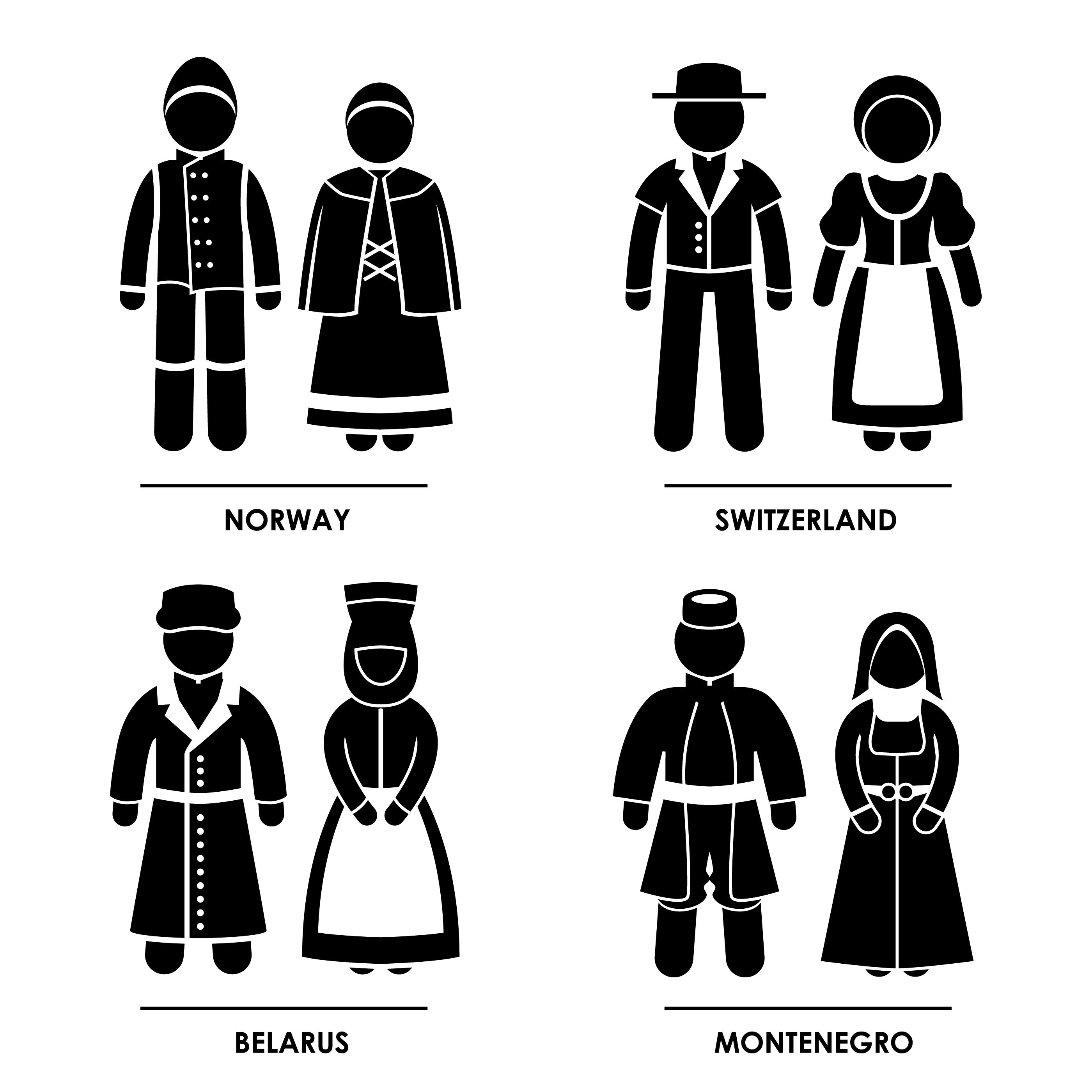 National traditional dress cheap