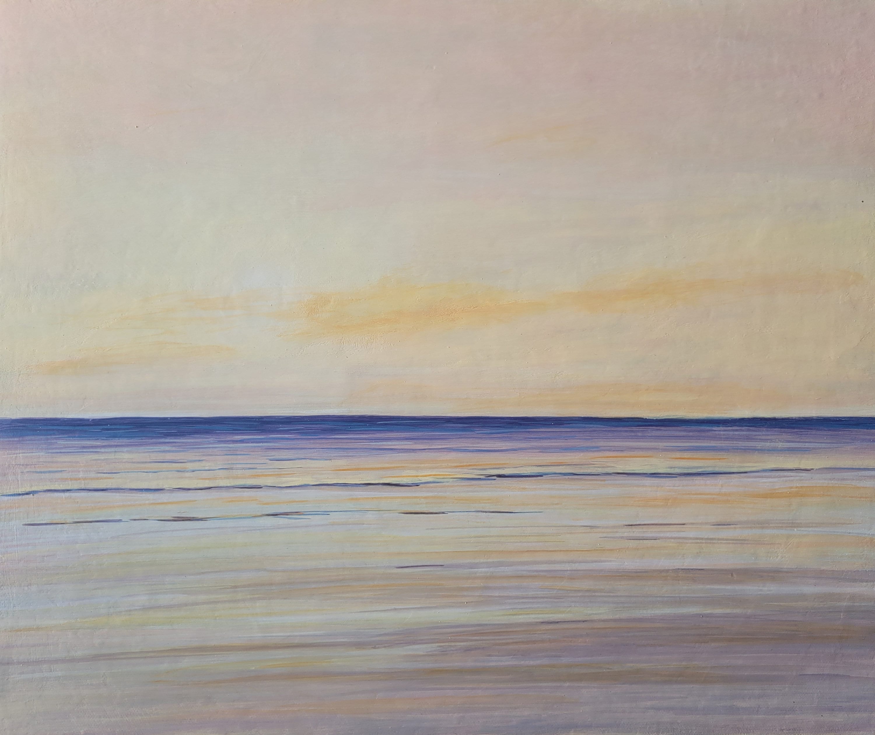 Etsy - Peinturesmer Brun Peinture Mer Toile Artiste Peintre Peinture Marine Océan Plage Seapainting Beachpainting