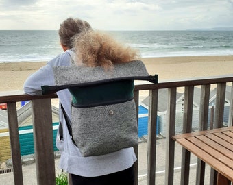 herringbone backpack