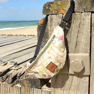 Chice Gürteltasche, Bauchtasche, Bananentasche, Stilvolle Hüfttasche, kleine Crossbody-Tasche, Boho Handtasche für Reise, Festivaltasche, Gürteltasche, Schultertasche