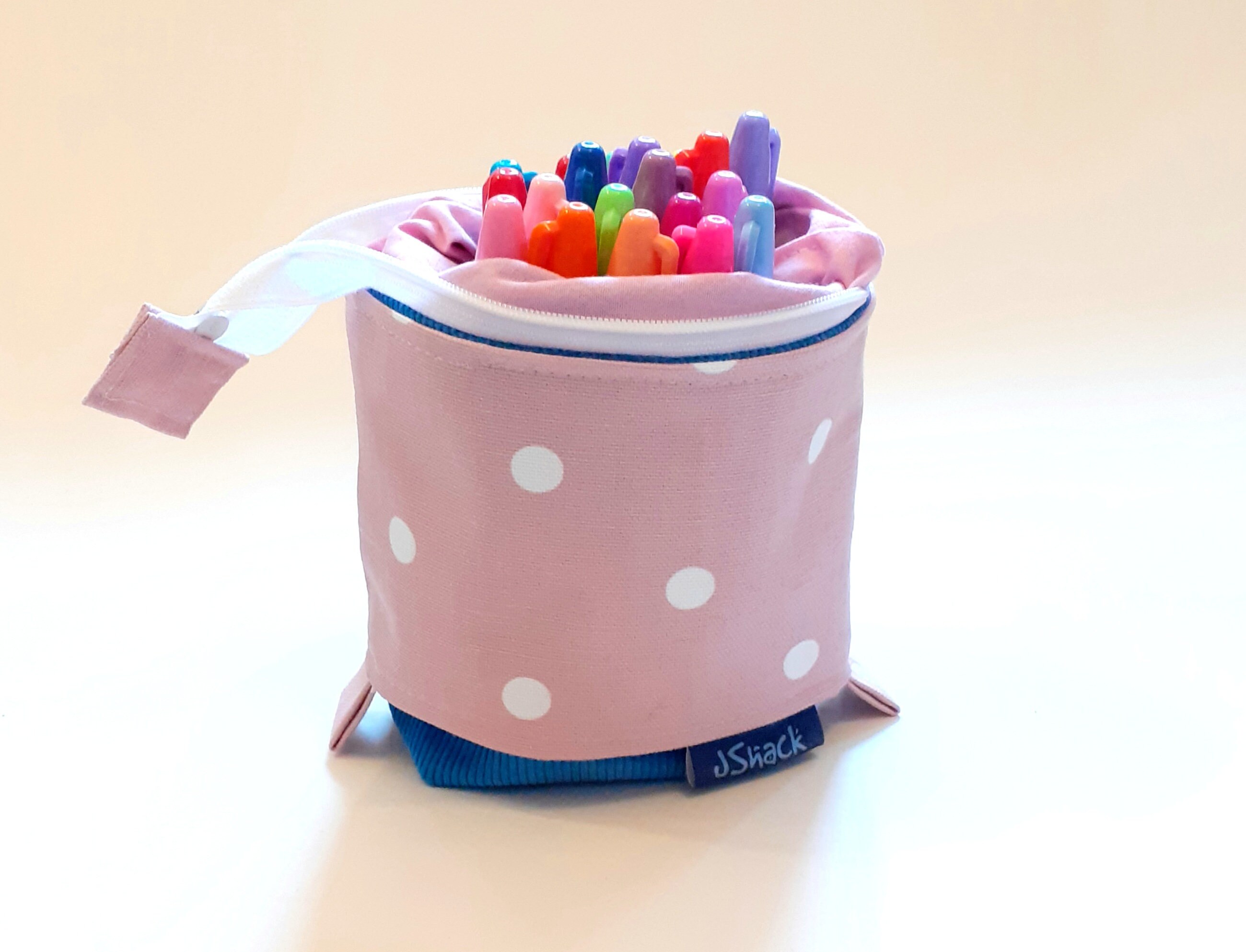 Polka Dot Pencil Case – Be in the Pink