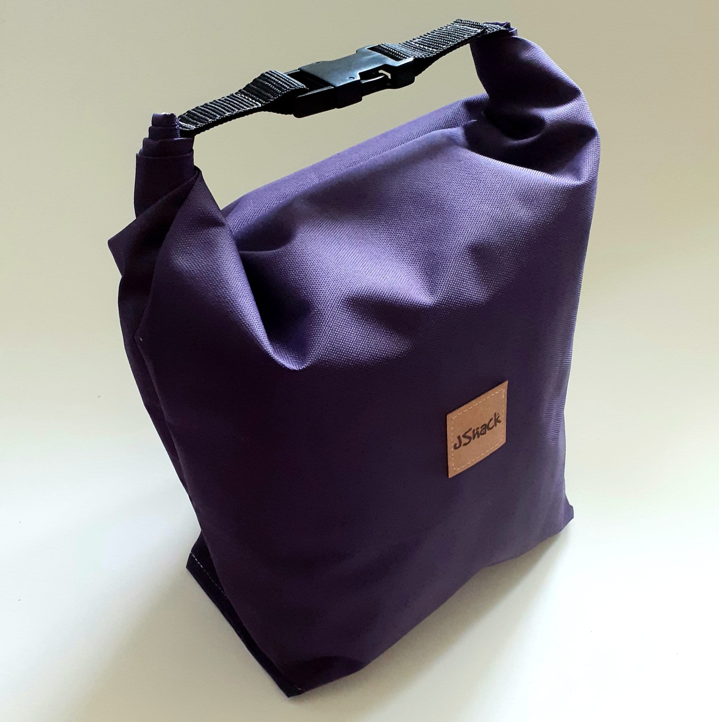 Purple waterproof lunch bag large roll top food carrier dry Etsy