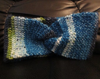 Tunisian Twist Ear Warmer - Child/Teen Size