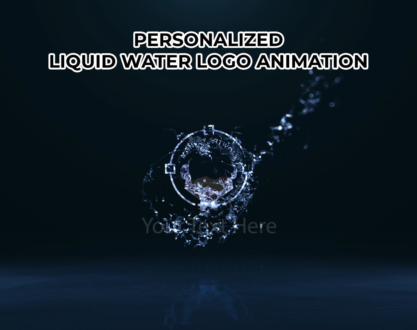 Personalized Liquid Water Logo Animation MOV MP4 Format - Etsy Personalized Liquid Water Logo Animation MOV MP4 Format - Etsy