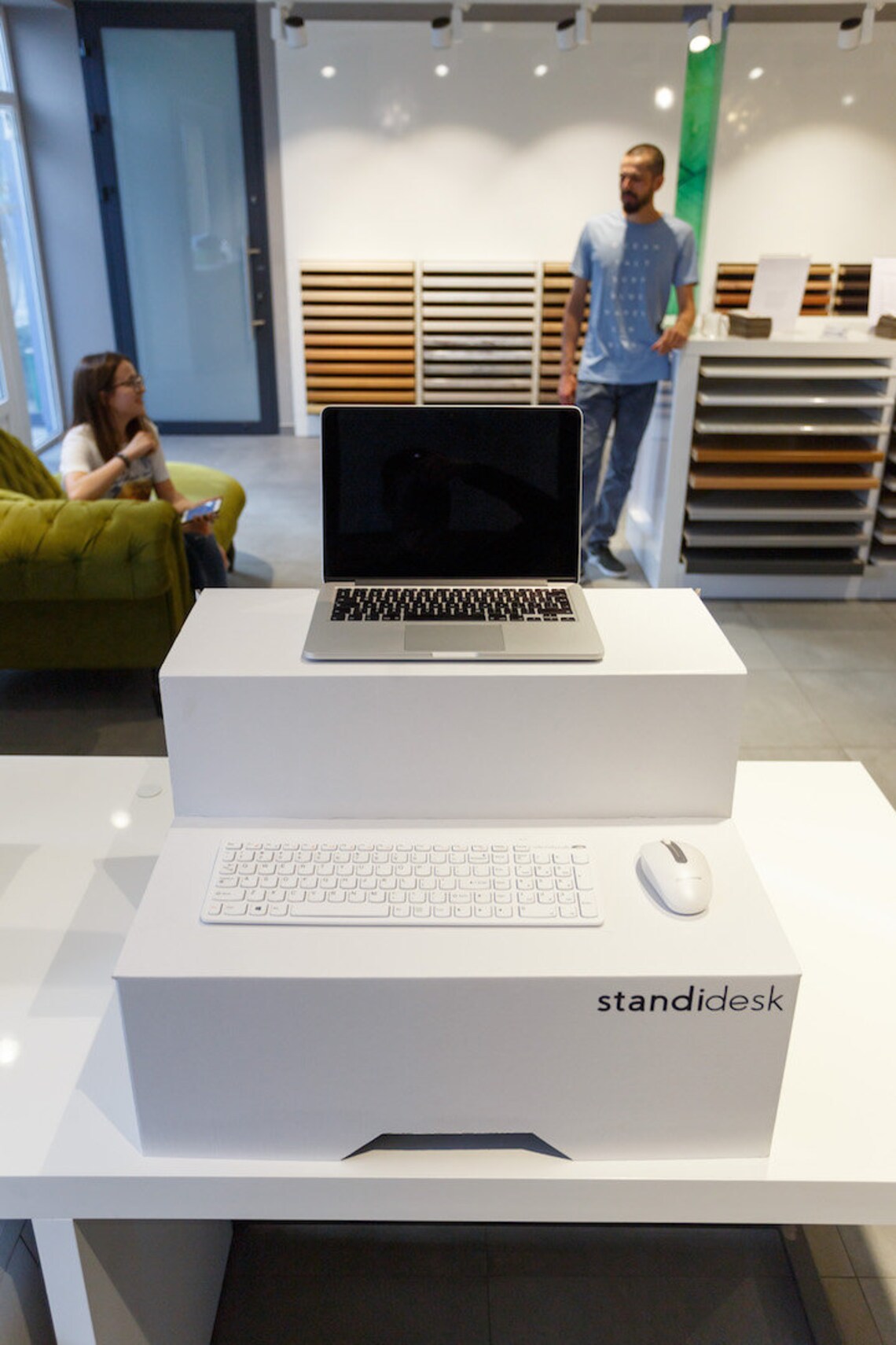 Active Stand Low A Simple Standing Desk Converter Convert Etsy