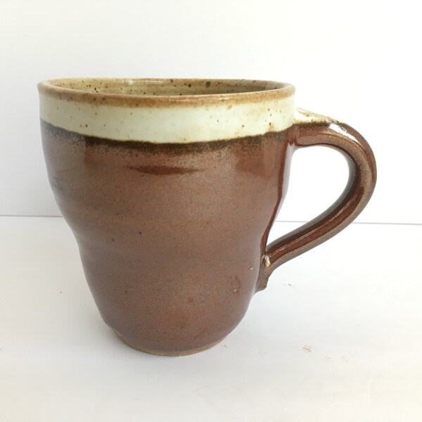 Handmade Pottery Mustache Cup Mug