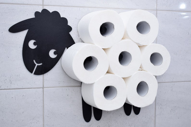 mouton porte papier toilette