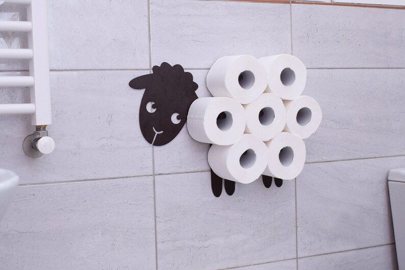 mouton porte papier toilette