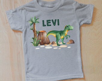 Dinosaur Personalized Kids T-shirt