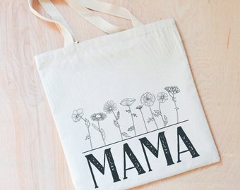 Bohemian Wildflower Mama Tote