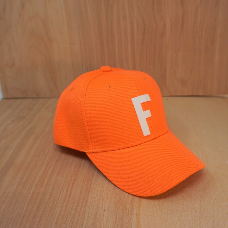 Youth Baseball Cap with Personalized Initial Vintage Wool Etsy