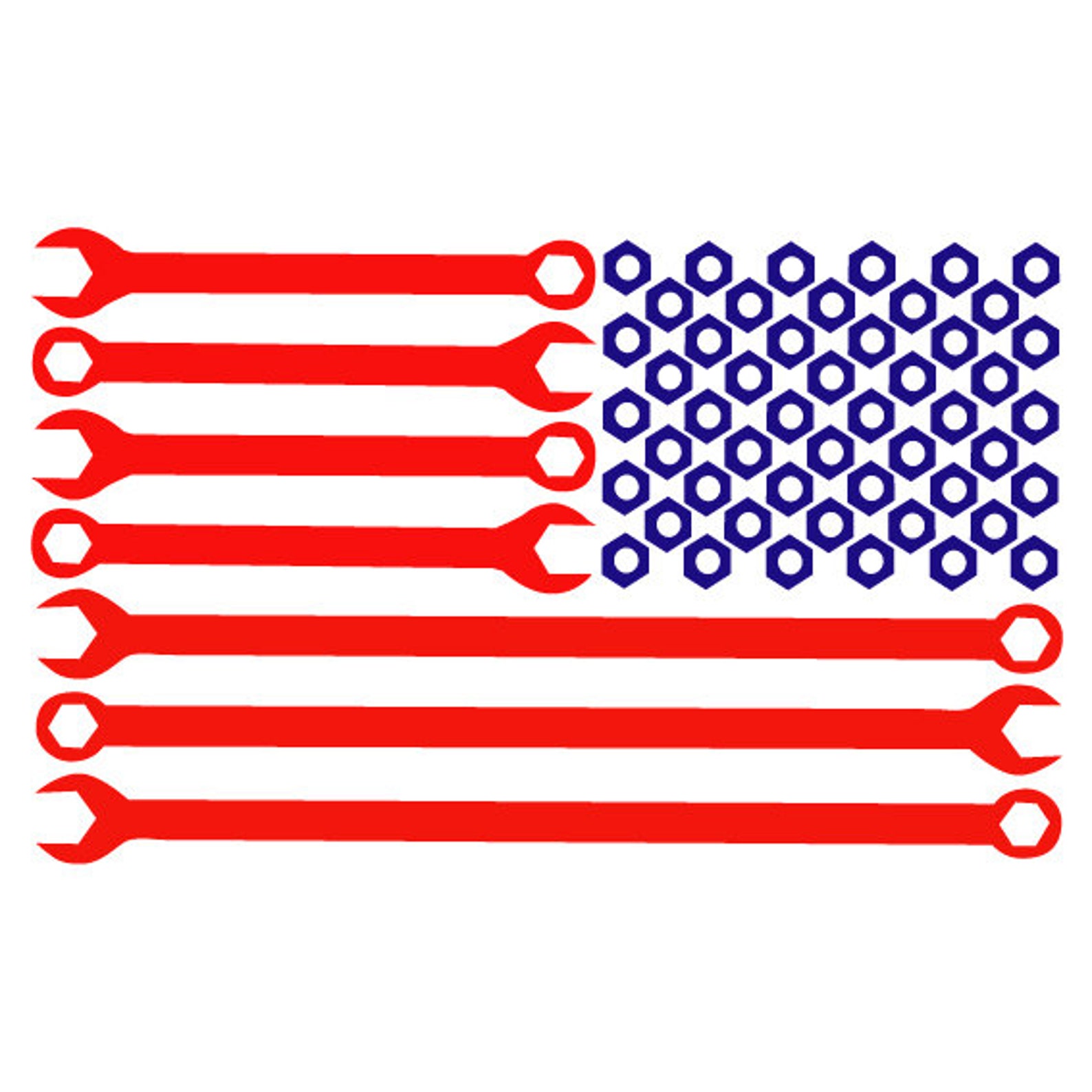 Wrench Flag svg mechanic svg mechanic flag svg mechanic | Etsy