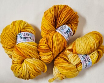 Goldilocks in 100% Merino Super Bulky Yarn
