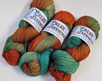 Tortoise Shell in 100% Superwash Merino Fingering Weight Yarn