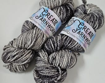 Stormy Skies in 100% Superwash Merino Bulky Yarn