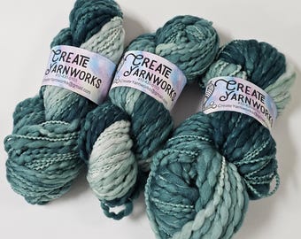 Forest in Thick n Thin 100% Superwash Merino Bulky Yarn