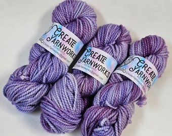 Lavender in 100% Superwash Merino Bulky Yarn