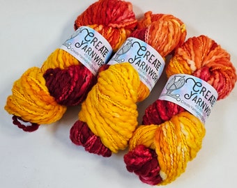 Some Like It Hot! in Thick n Thin 100% Superwash Merino Bulky Yarn