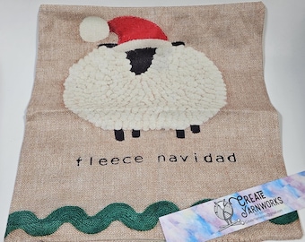 Special - Decorative 18"x18" Pillow - Fleece Navidad