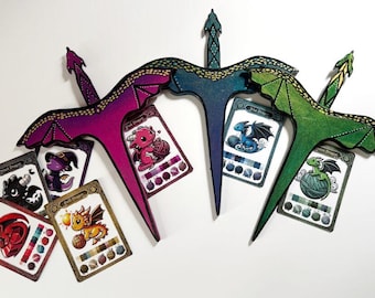 Suzy's Plying Dragon - Fiberygoodness - Handpainted or Natural Bamboo/Birch