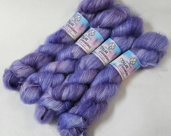 Lavender in Kid Mohair/Silk Blend Lace Weight Yarn