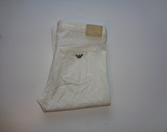 armani white jeans ladies