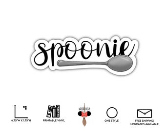 Simplistic Spoonie | Chronic Illness Stickers ᴛᴏ ᴜᴘᴅᴀᴛᴇ