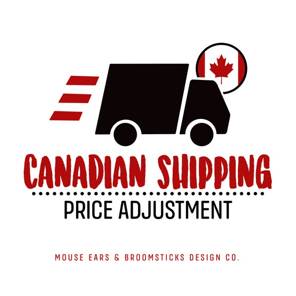 ADD ON | Canadian Shipping Price Adjustment