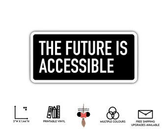 Accessible Future | Disability Stickers ᴛᴏ ᴜᴘᴅᴀᴛᴇ