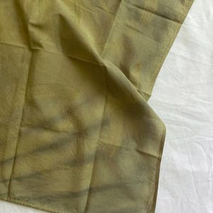 Plant dyed bandana// natural cotton// scarf// natural dyes // hand dyed // tie dye// organic cotton