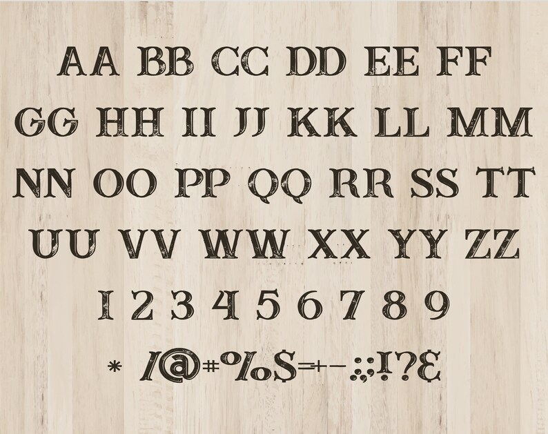 Download Distressed font svg Distressed alphabet letters svg Grunge ...
