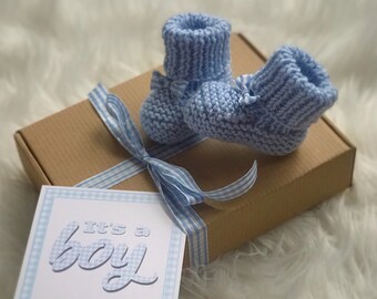 GENDER REVEAL BOX, Baby Boy Reveal, Gender Reveal Ideas, Long Distance Family, It's a Boy, He Or She Gift, Gift For Grandma