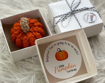 Pregnancy Announcement for Uncle, Surprise Baby Reveal Gift