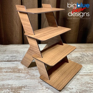 Small Cascading Shelf - SVG Laser Cut File - INSTANT DOWNLOAD