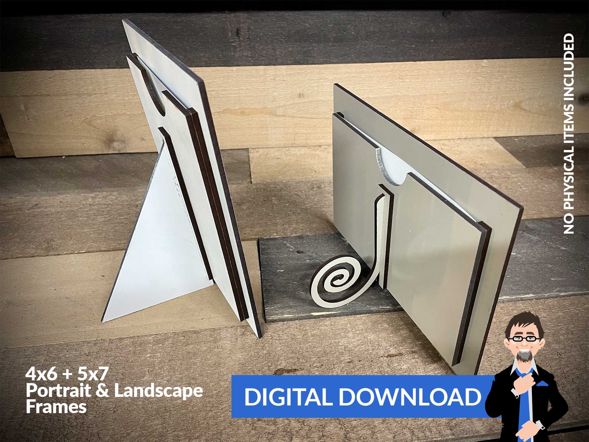 Picture Frames - Ai + Pdf + Svg - Instant Download (no Physical Items ...