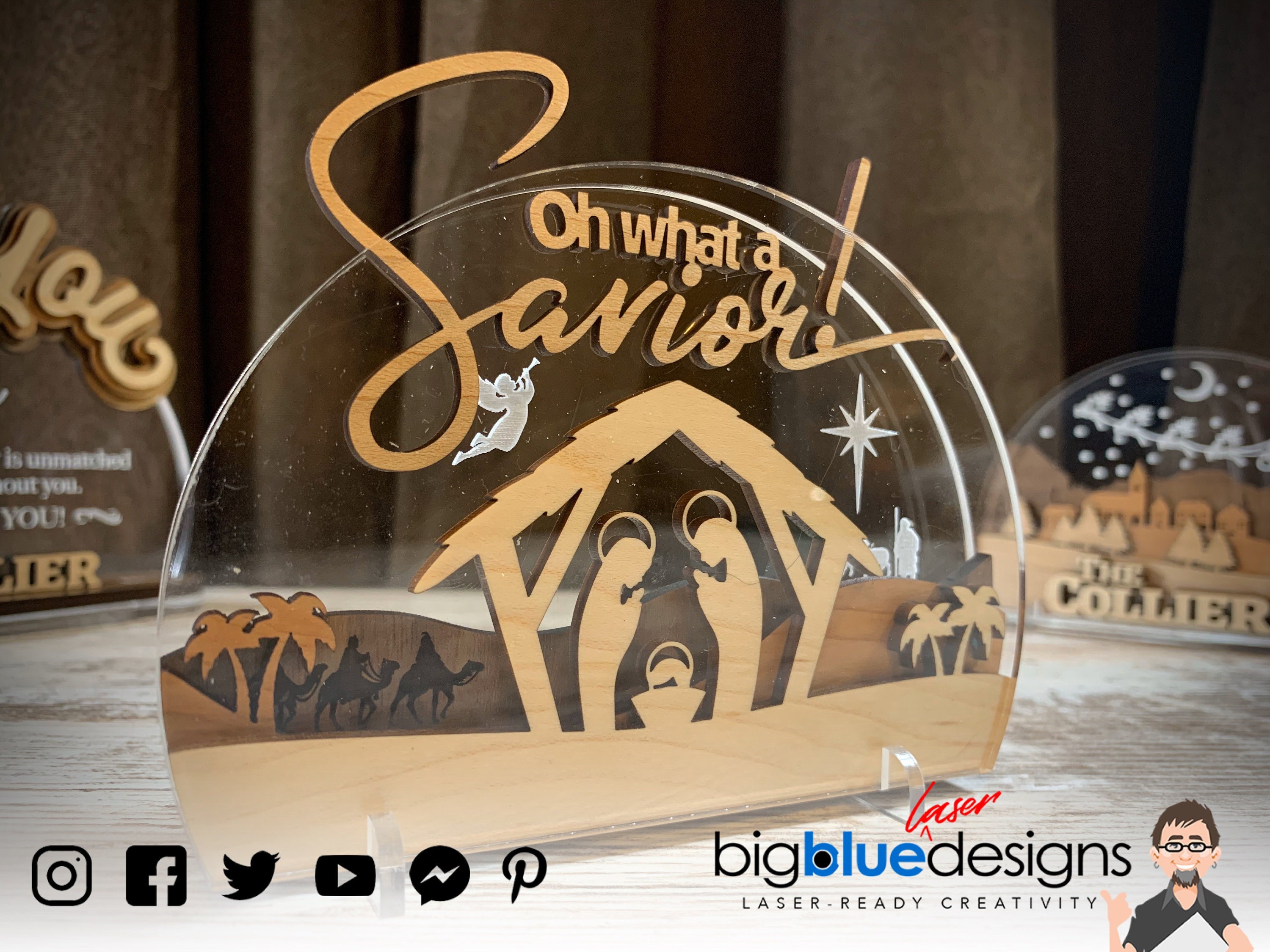 Free Free Layered Nativity Svg 832 SVG PNG EPS DXF File