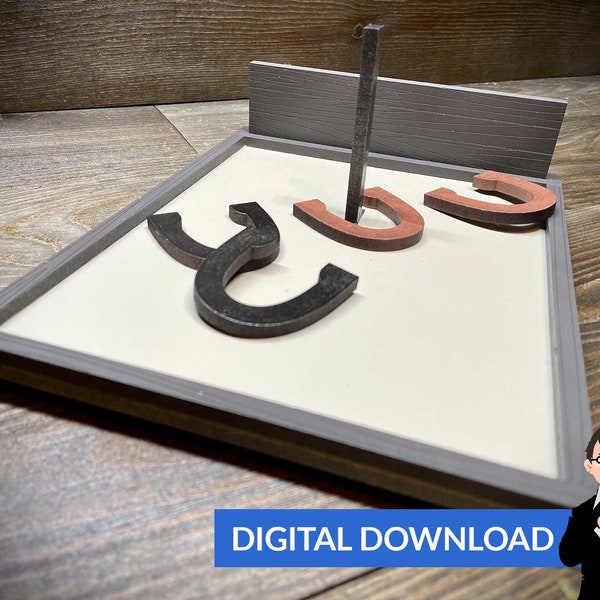 Horseshoe Game Etsy