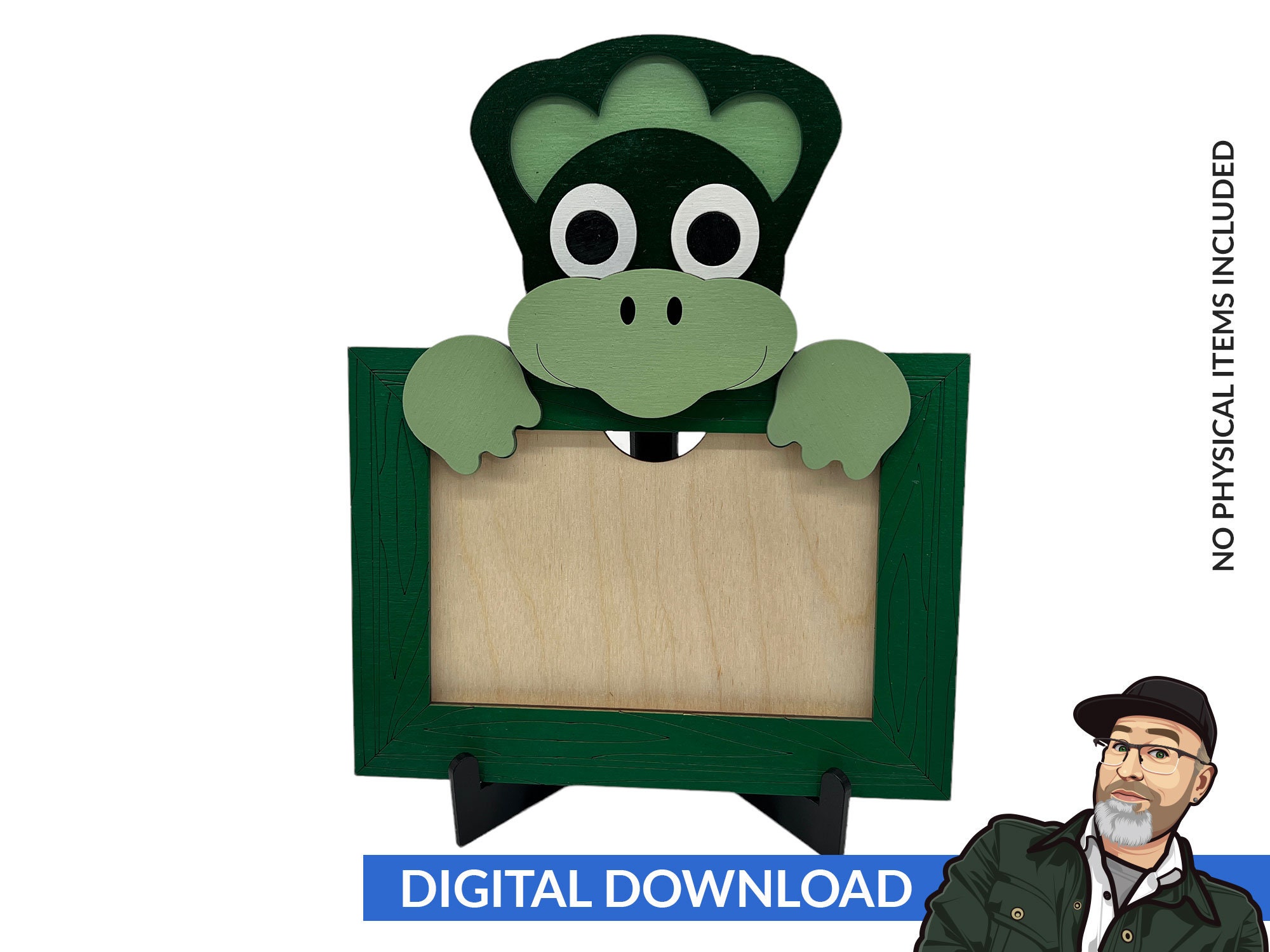 Baby Animal Picture Frame Set ai svg pdf dxf cut file Etsy México