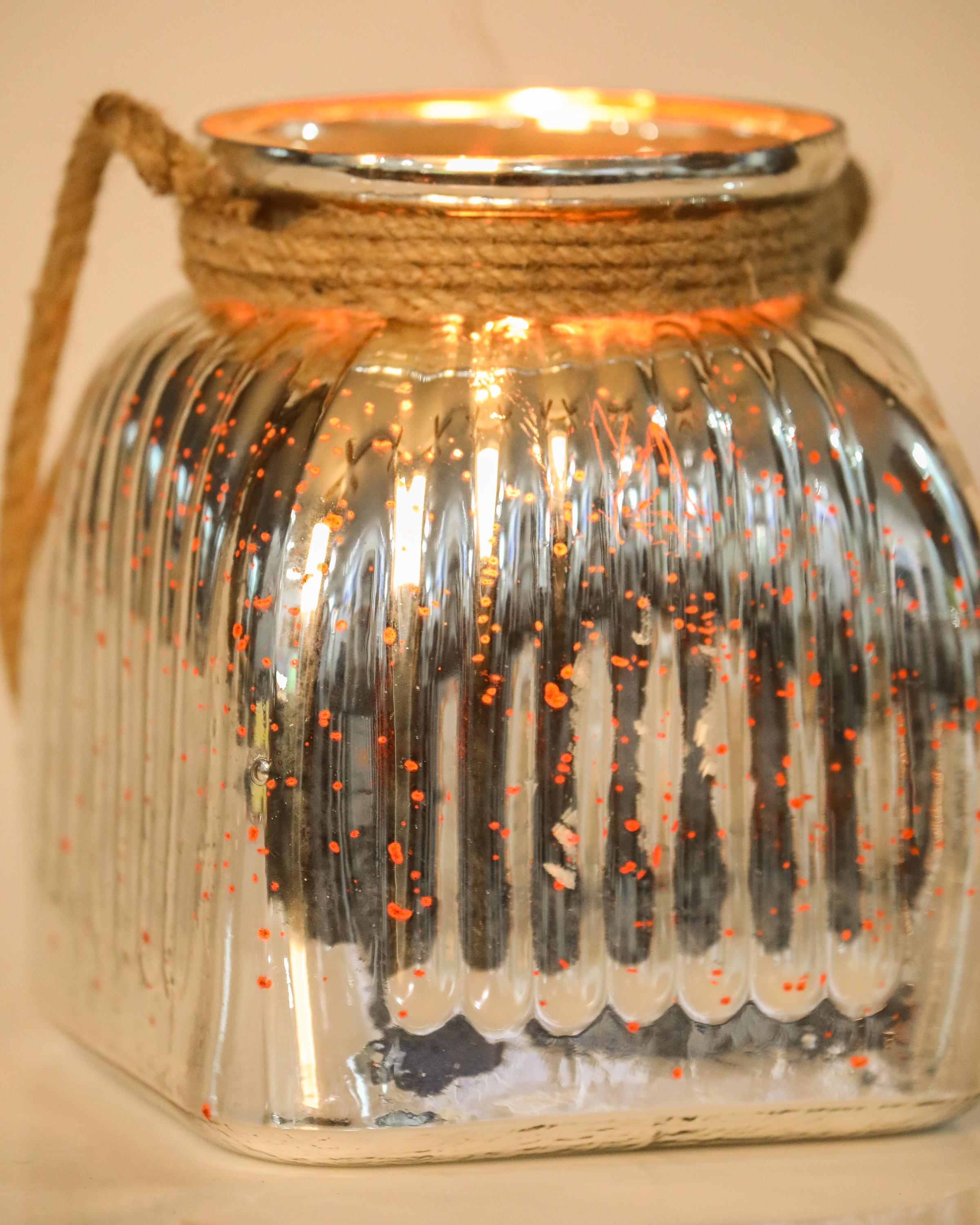 Mercury Glass Container