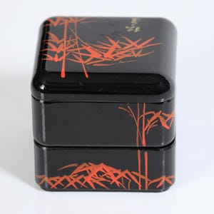 Vintage Asian Stacking  Box. Very unique.Two Separate Compartments.